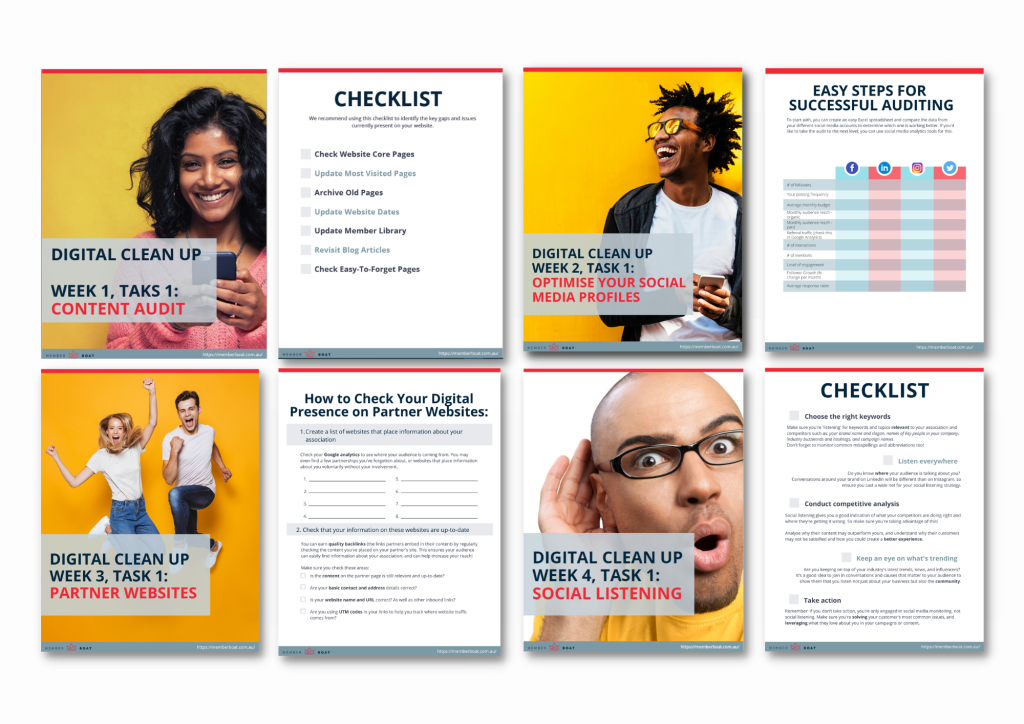 Digital Clean Up MemberBoat