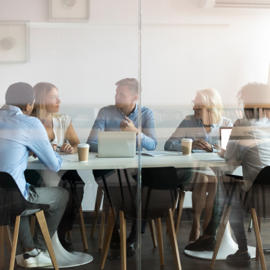 association professionals having a meeting